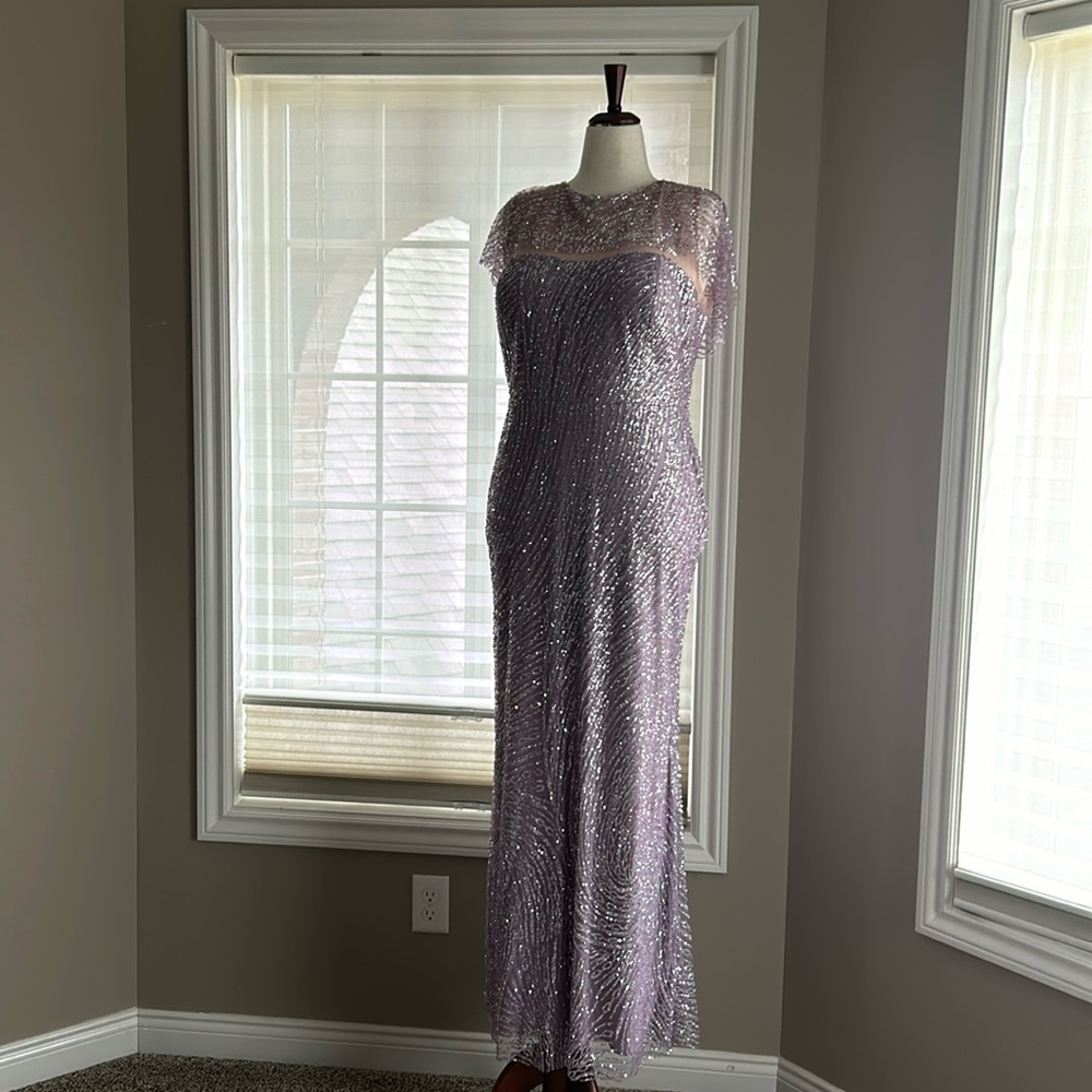 Mother of Bride dress. Fits size 12 to size 14. Handmade in Turkey.